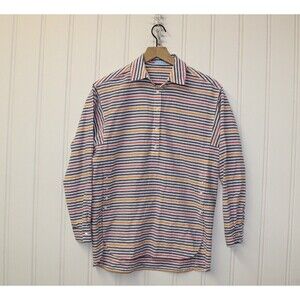 J. McLAUGHLIN‎ Women’s Multi Striped Fallon Cotton Tunic Preppy Size XS